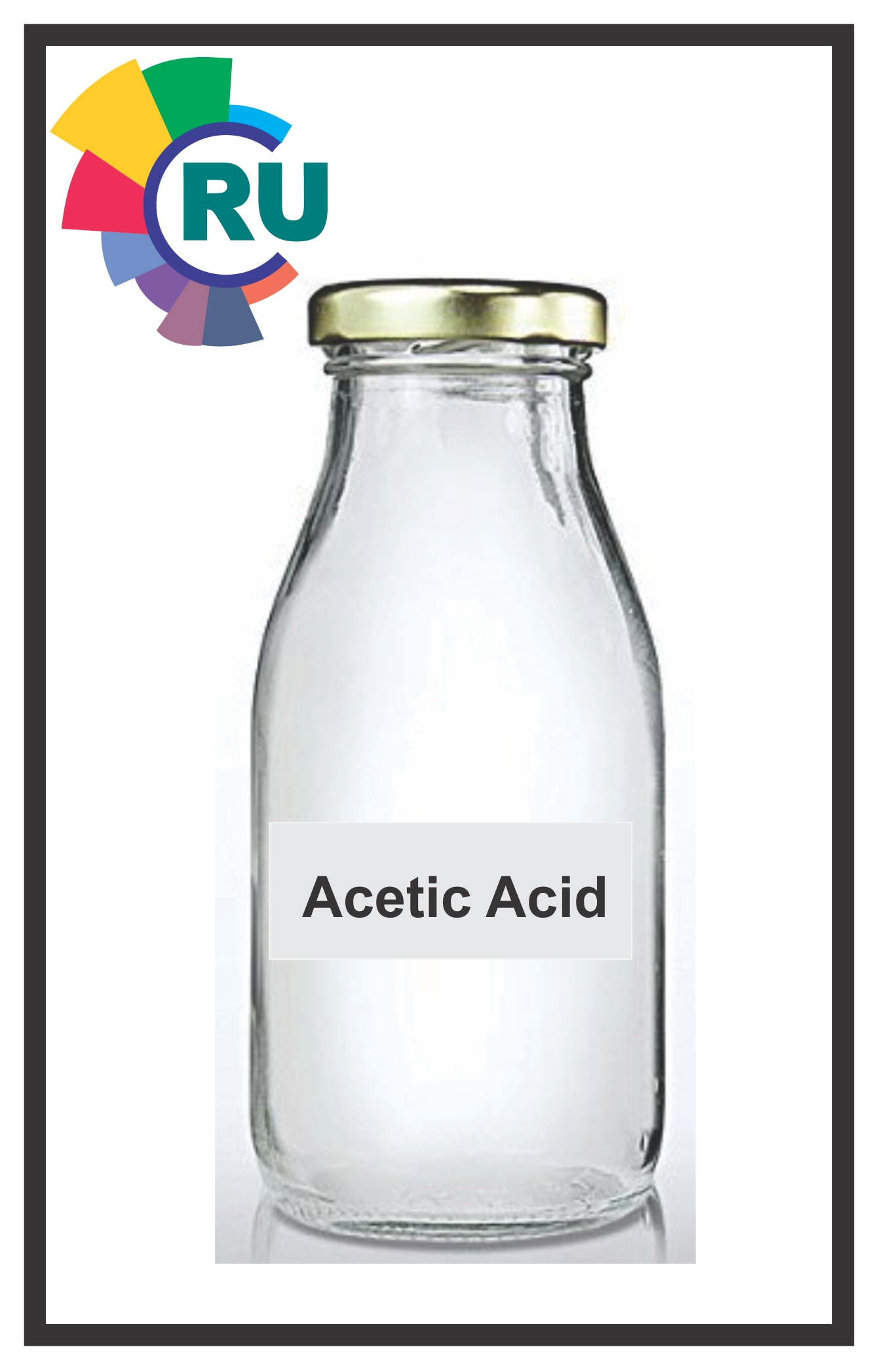 Acetic acid:- Explained in brief